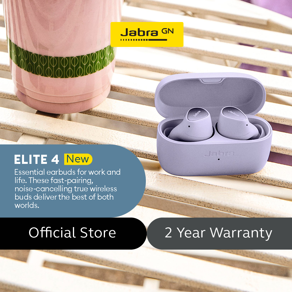 Jabra Elite 4 - True Wireless Earbuds Essential Earbuds for Work and Life