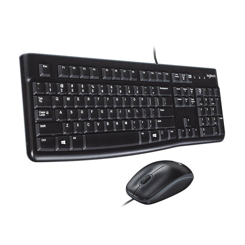 Logitech Desktop MK120 USB Keyboard and Mouse Combo