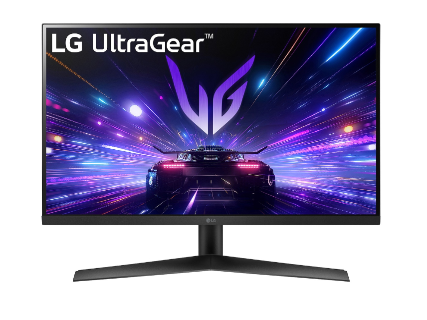 LG 27GS60F-B UltraGear 27" Gaming Monitor for PC Gaming, Home Gaming, Full HD (1920 x 1080), Anti-Glare, 180Hz, IPS 1ms (GTG), FreeSync™ Technology, G-Sync Compatible, HDR10, DisplayPort, HDMI, Tilt