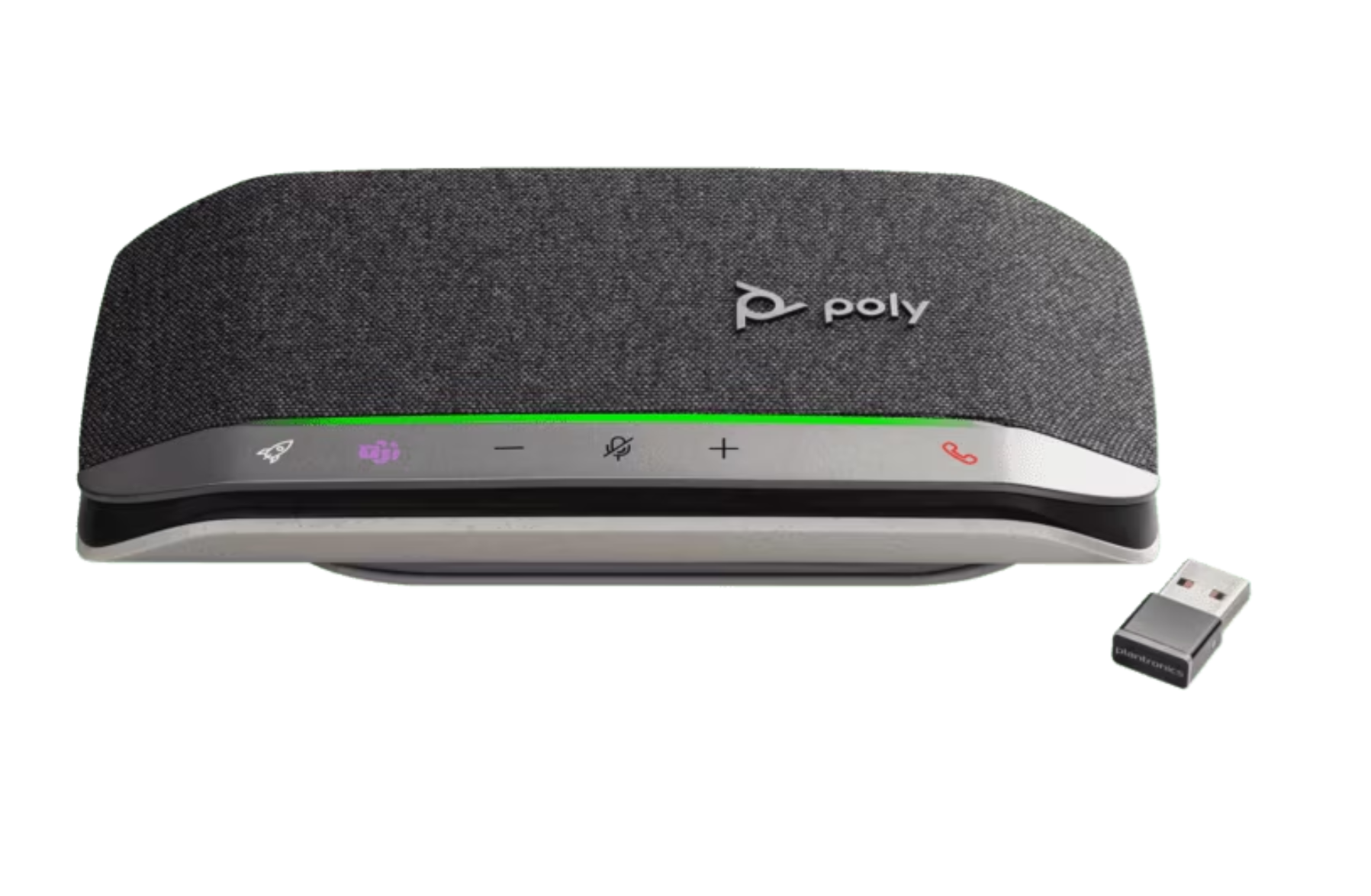 Poly Sync 20+, Microsoft, Smart Conference Speakerphone With BT600 USB-A Wireless Adapter