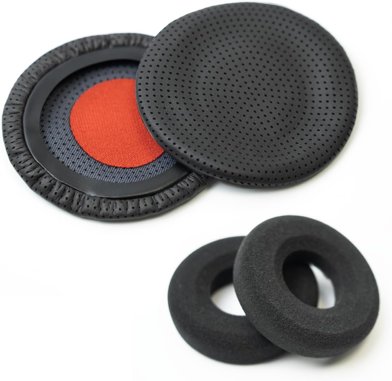 Poly Blackwire 3200 Leatherette Ear Cushions (2 Pieces)