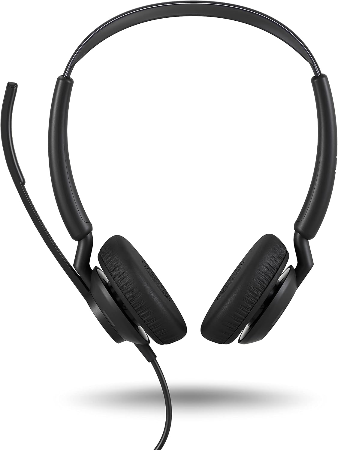Jabra Engage 50 II Wired Stereo Headset - Noise-Cancelling 3-Mic Technology, USB-C Cable - Works with All Leading Unified Communications Platforms