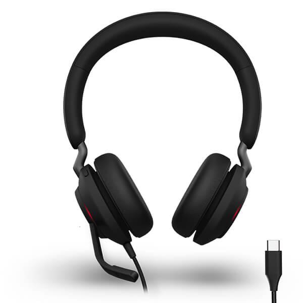 Jabra Evolve2 40 USB-C UC SE Duo Headset