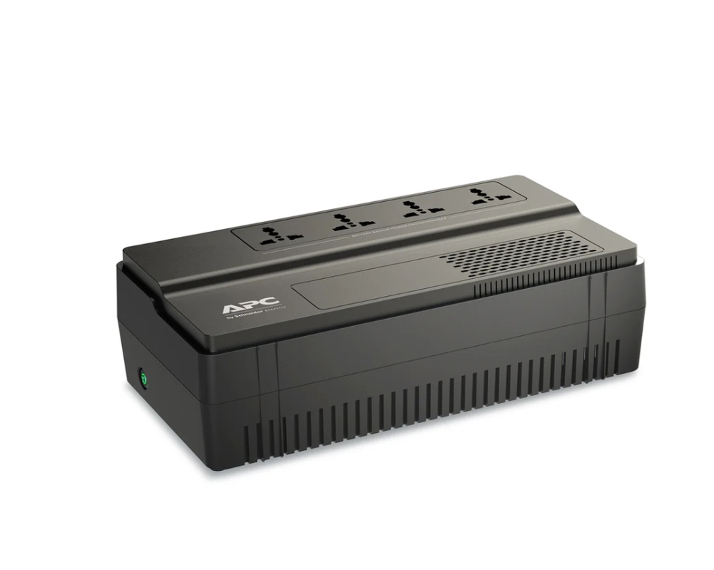 APC BV800I-MS 800VA / 450W | Line Interactive | Floor Type / Wall Mount | LED | 230Vac | Input Fuse | 4 - Universal Port