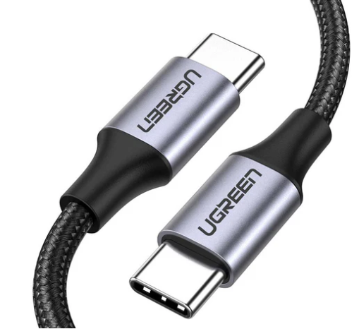 Ugreen USB-C 2.0 Male To USB-C 2.0 Male 3A Data Cable 1M