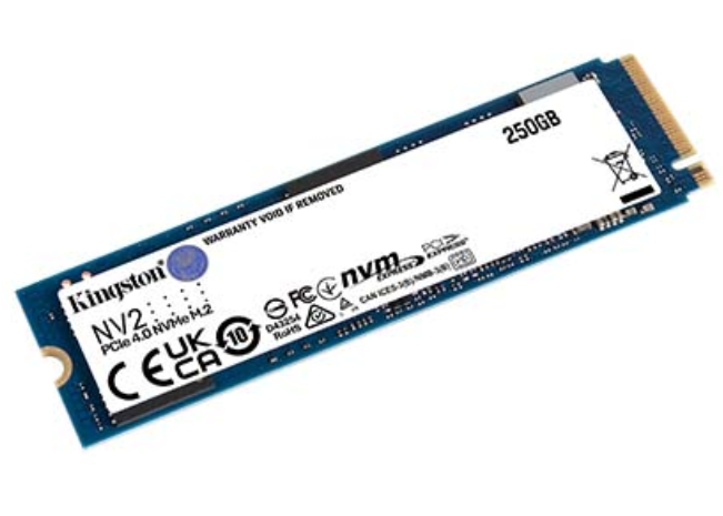 Kingston NV2 250GB/500GB/1TB/2TB/4TB PCIe 4.0 NVMe M.2 Internal Desktop and Laptop PCs SSD Solid State Drive