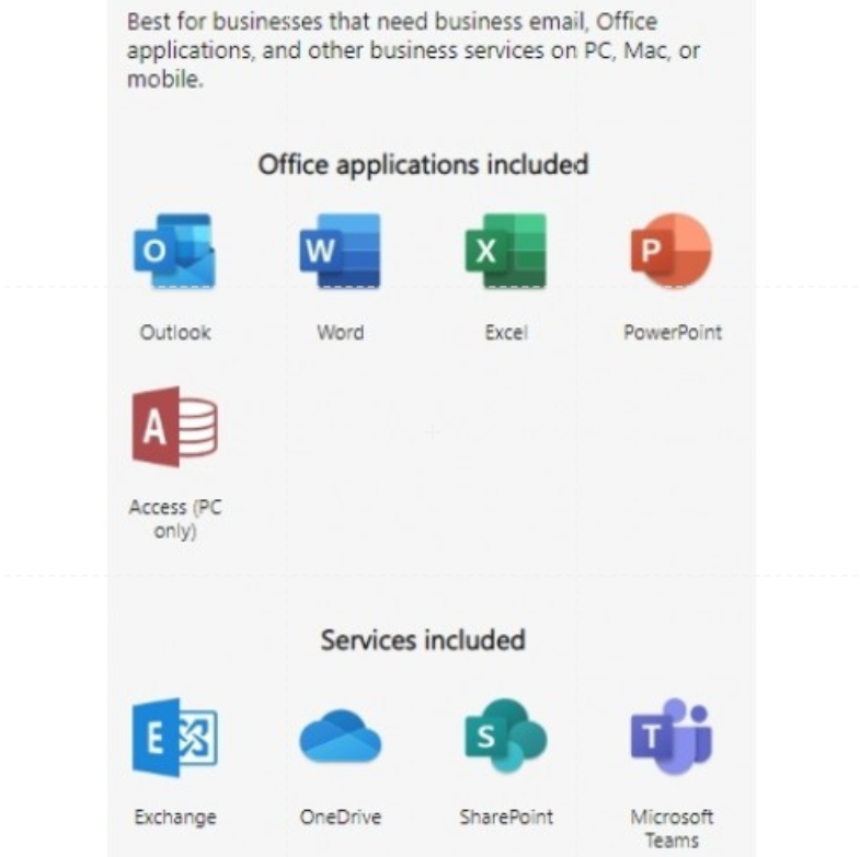 Microsoft Office 365 Business Premium Retail English APAC EM Subscription 1 Year Medialess