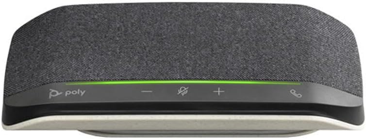 HP Poly Sync 10 USB-A USB-C Speakerphone for Teams Zoom Conference Calls