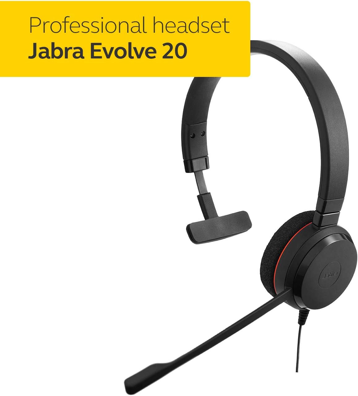 Jabra Evolve 20 UC USB-C/A Mono Headset