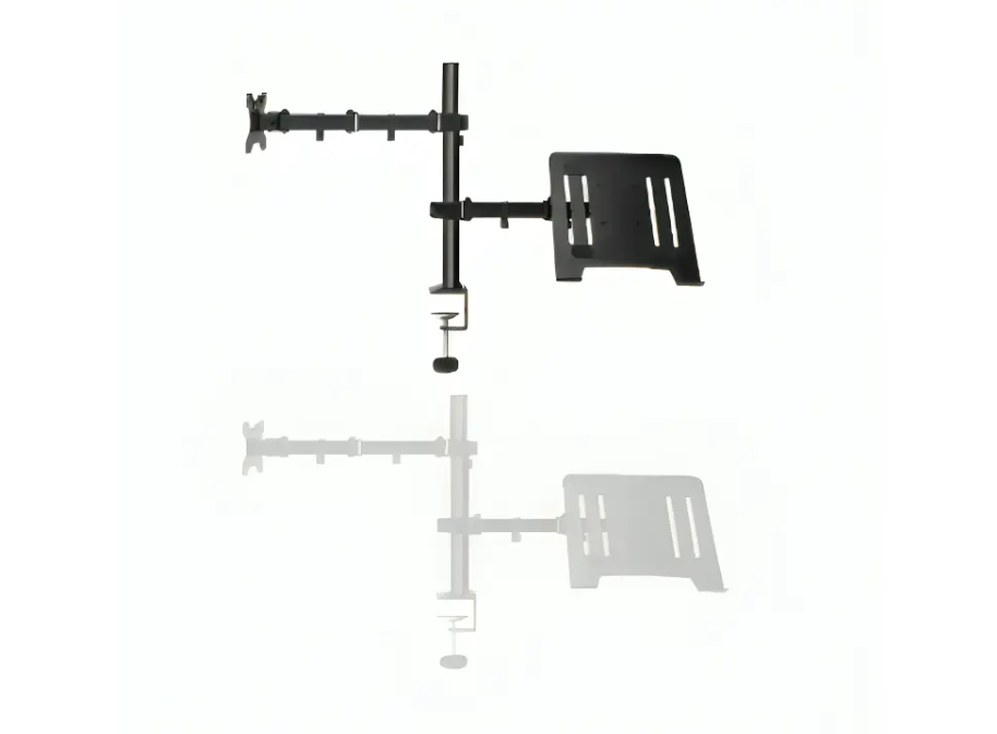Inplay KMT-4 Dual Arm 2-in-1 Laptop Tray with 13-27" Monitor Mount