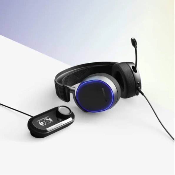 SteelSeries Arctis Pro + GameDAC Gaming Headset - Certified Hi-Res Audio System for PS4 and PC