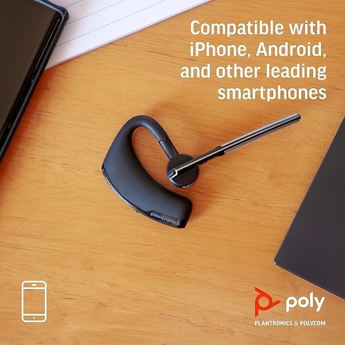 Poly Voyager Legend Headset +Integrated Charge Cable +Pin Adapter