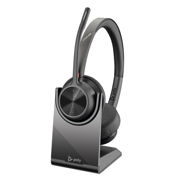 Poly Voyager 4320 USB-C Headset +BT700 Dongle + Charge Stand