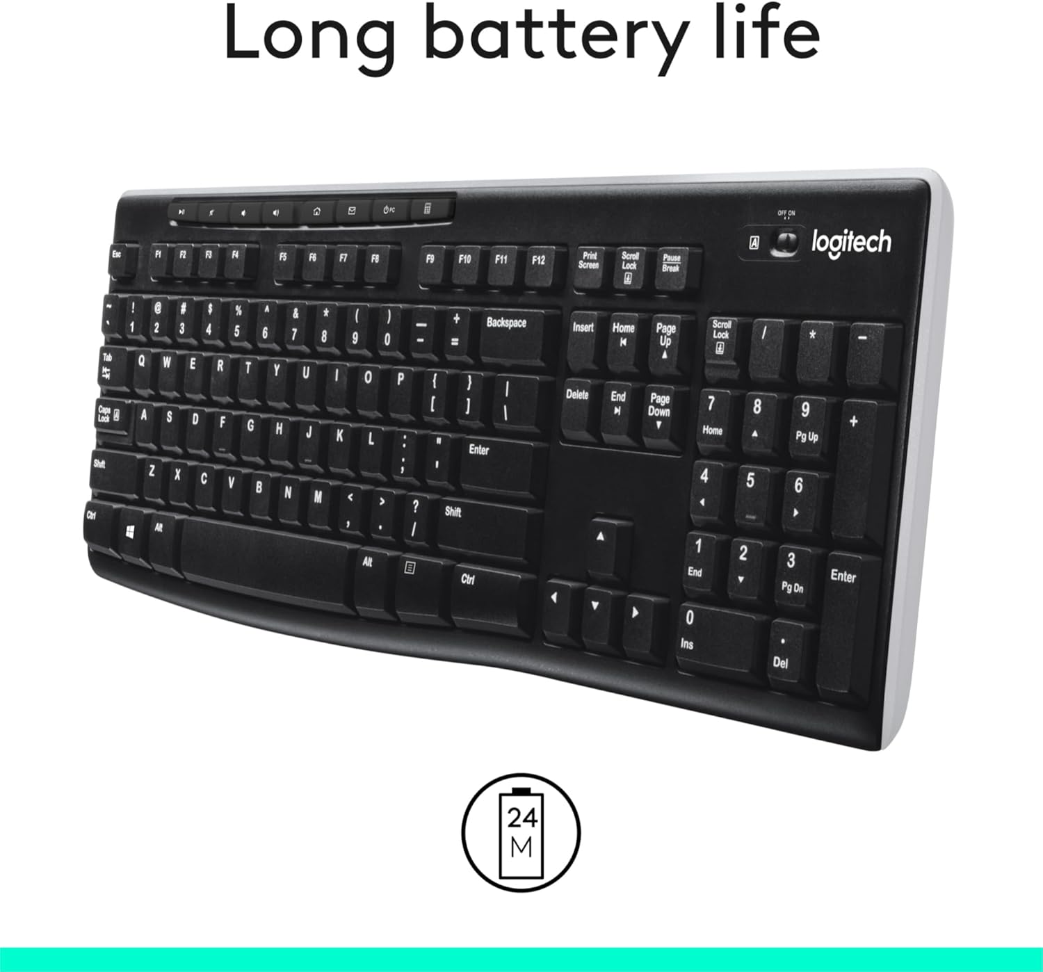 Logitech K270 Wireless Keyboard