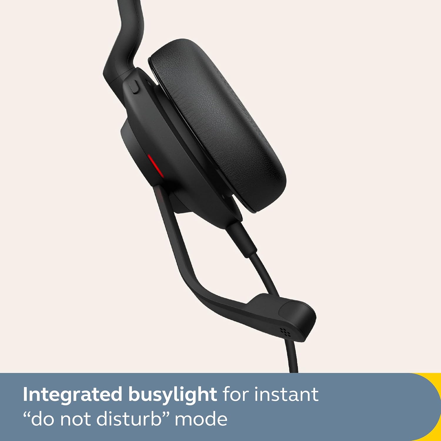 Jabra Evolve2 30 SE UC USB-C/A Stereo Wired Headsets Passive Noise Cancelling Headphones