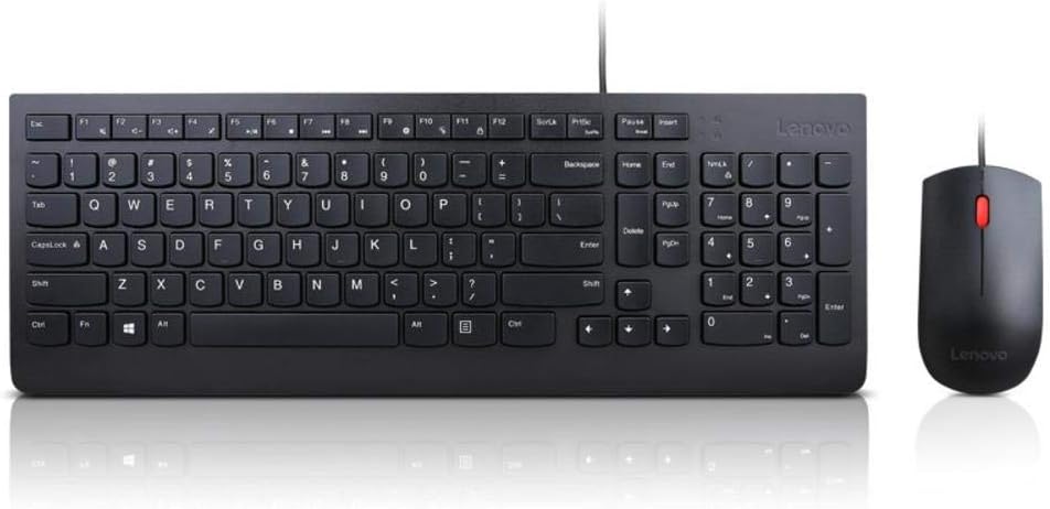 Lenovo Essential Wired Combo Keyboard & Mouse