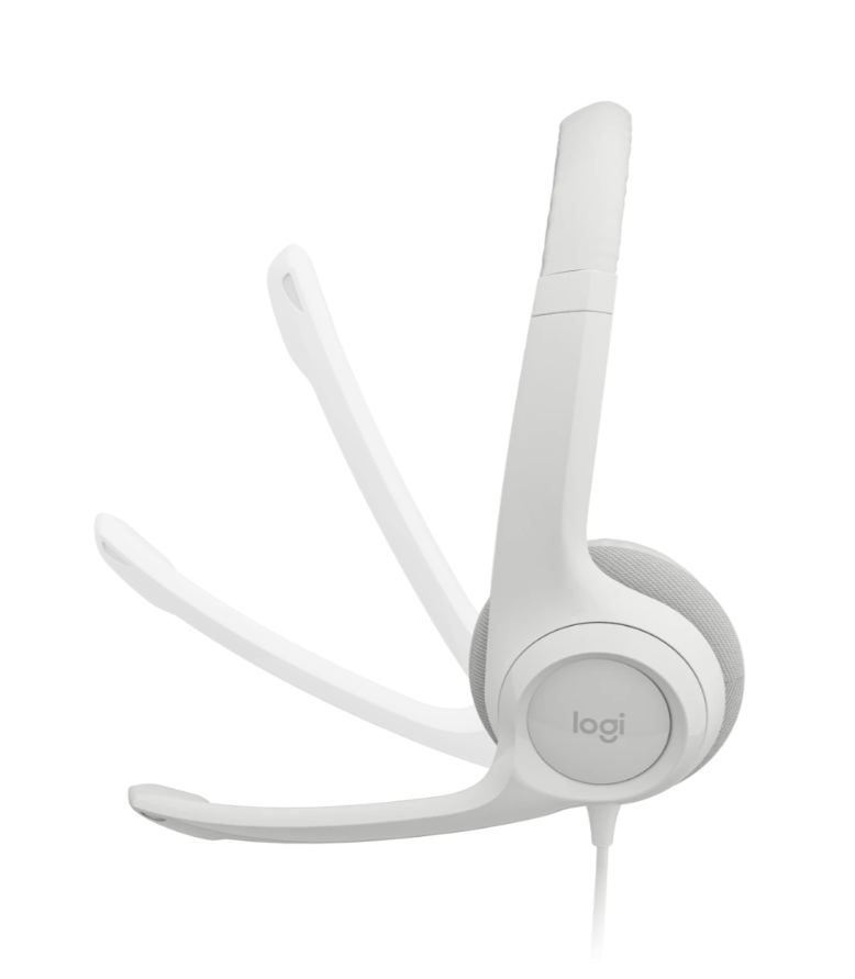 Logitech H390 USB Headset (White)