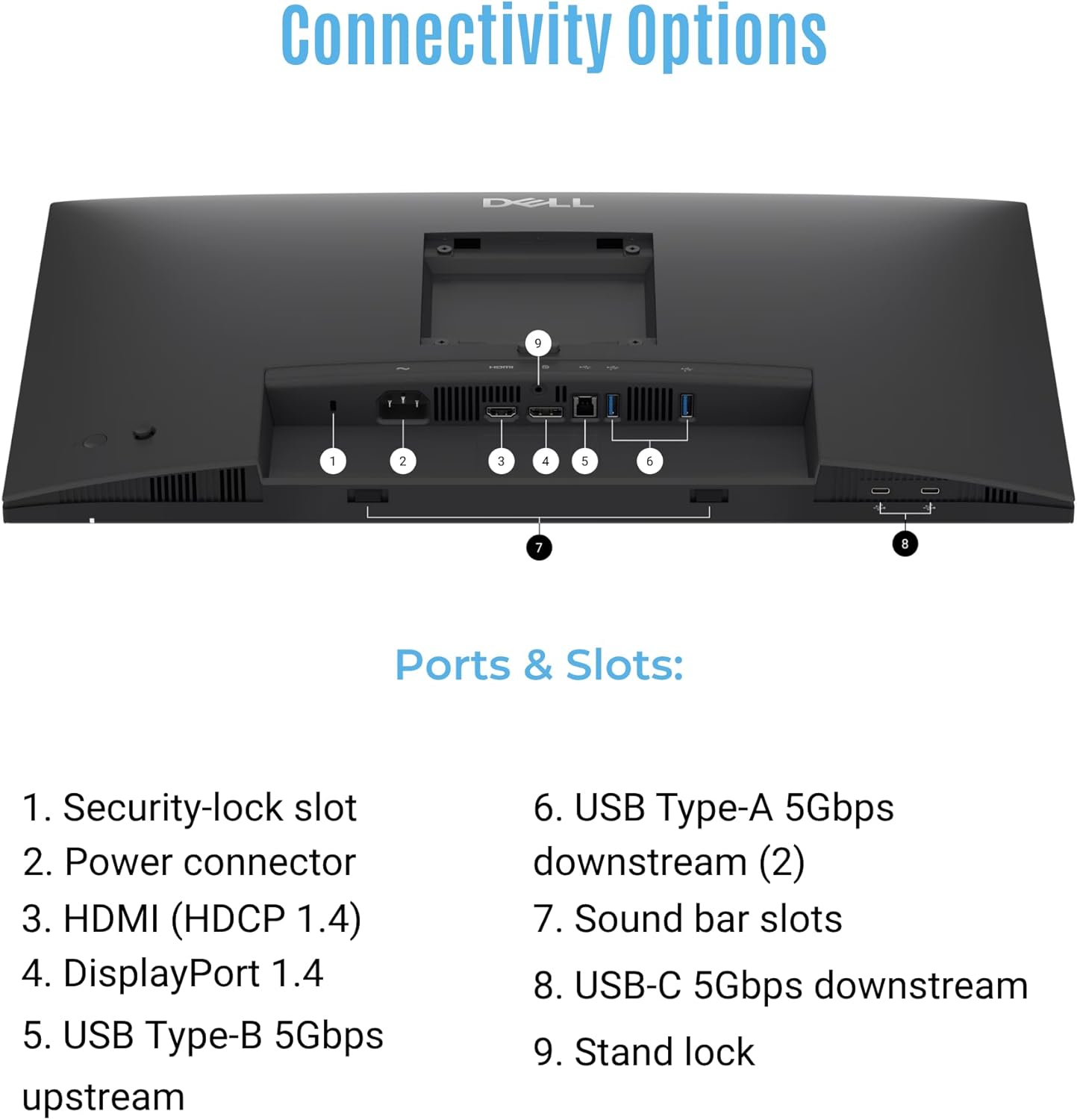 Dell Pro P P2426H 24" FHD 120Hz Business Monitor, USB-C, HDMI, DisplayPort | Anti-Glare 24" (1920×1080) Monitor, Adaptive-Sync, VESA Mount, Dual Front USB-C, Eye Comfort Tech, Slim Bezels, Easy Setup
