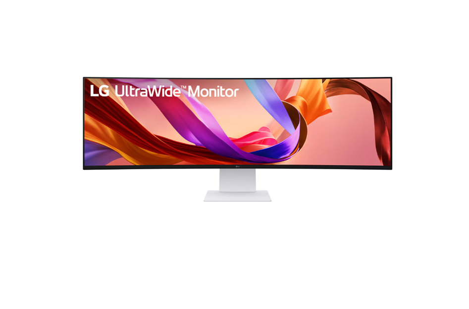LG 49U950A-W 49-inch curved UltraWide Dual QHD Nano IPS monitor with 144Hz and HDR 400