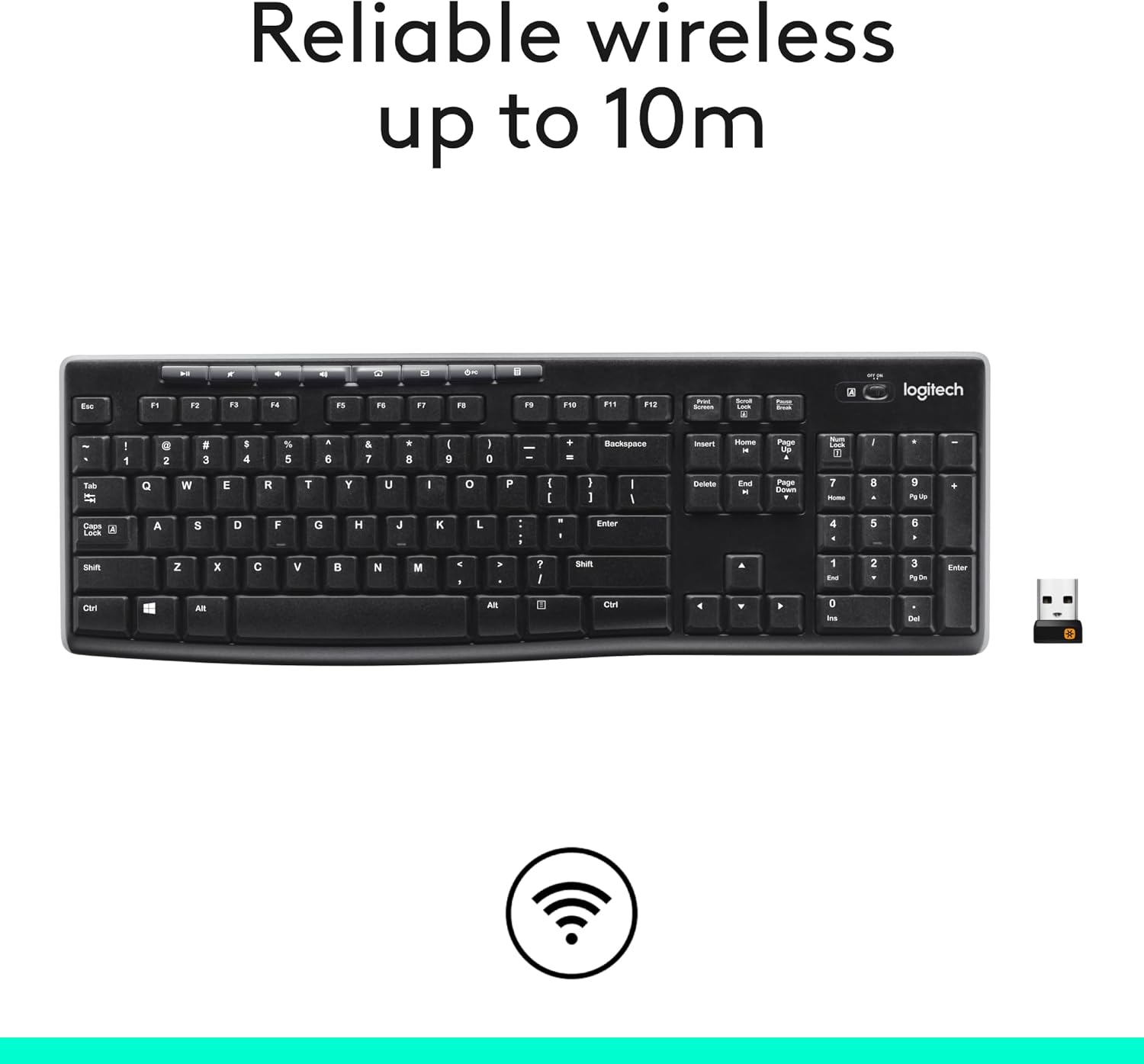 Logitech K270 Wireless Keyboard