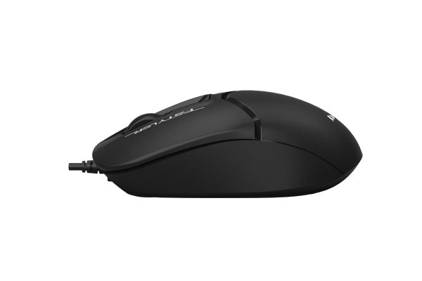 A4Tech FM12 1200 DPI Optical Wired Mouse Black