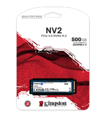 Kingston NV2 250GB/500GB/1TB/2TB/4TB PCIe 4.0 NVMe M.2 Internal Desktop and Laptop PCs SSD Solid State Drive