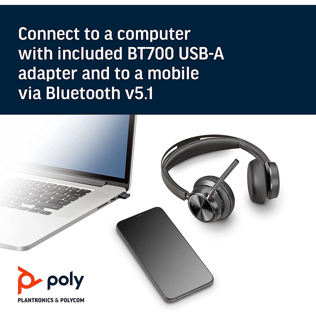 Poly Voyager Focus 2 USB-A Headset