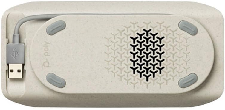 HP Poly Sync 10 USB-A USB-C Speakerphone for Teams Zoom Conference Calls