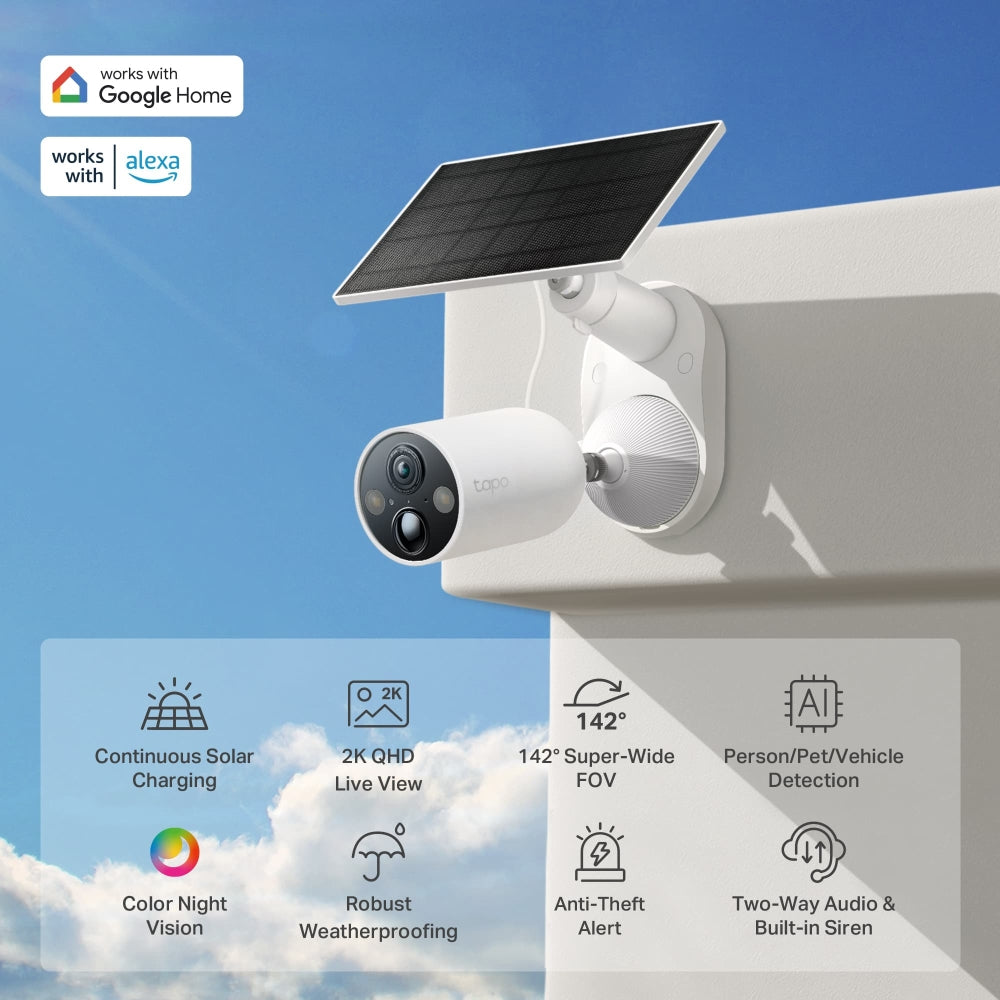 TP-Link Tapo C460 KIT Solar-Powered Security Camera Kit
