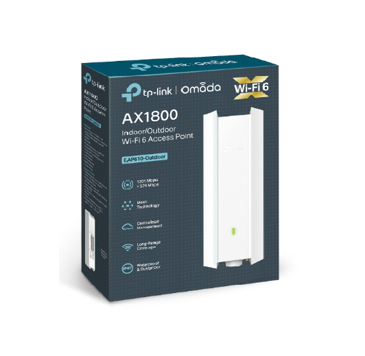 TP-Link EAP610-Outdoor AX1800 Indoor/Outdoor WiFi 6 Access Point