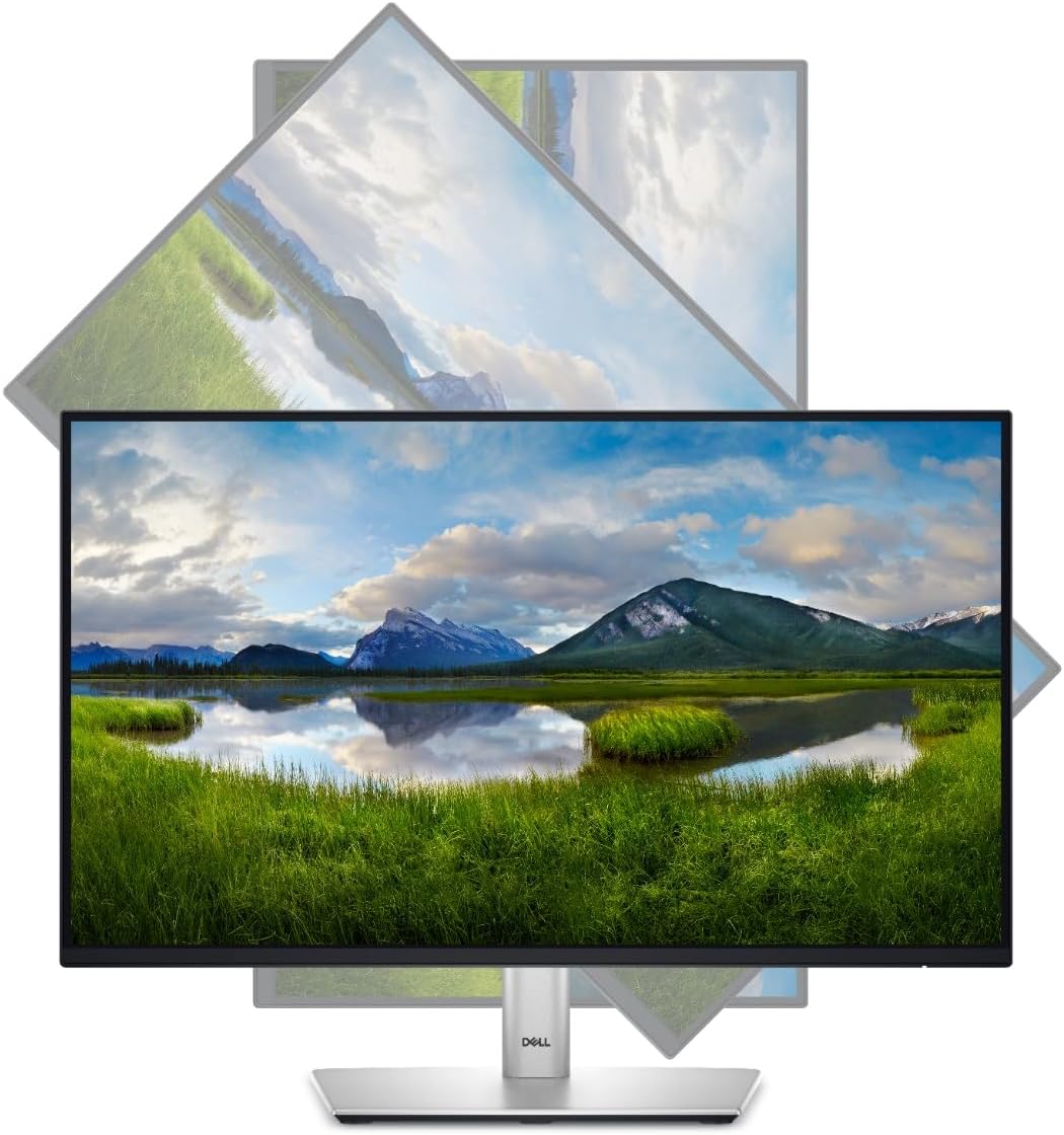 Dell P2425HE 24 Inch IPS Monitor FHD 100Hz USB-C Hub 90W Type-C RJ45 LAN Office Monitor