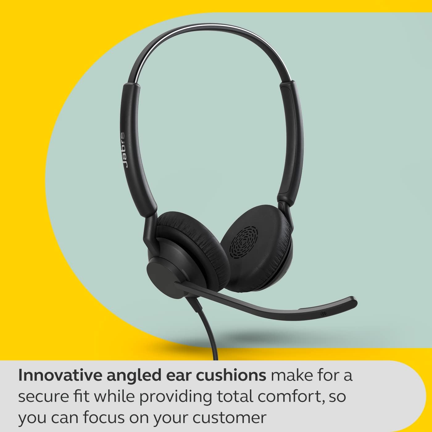 Jabra Engage 40 Stereo UC USB-C/A With Inline Link Wired Headset