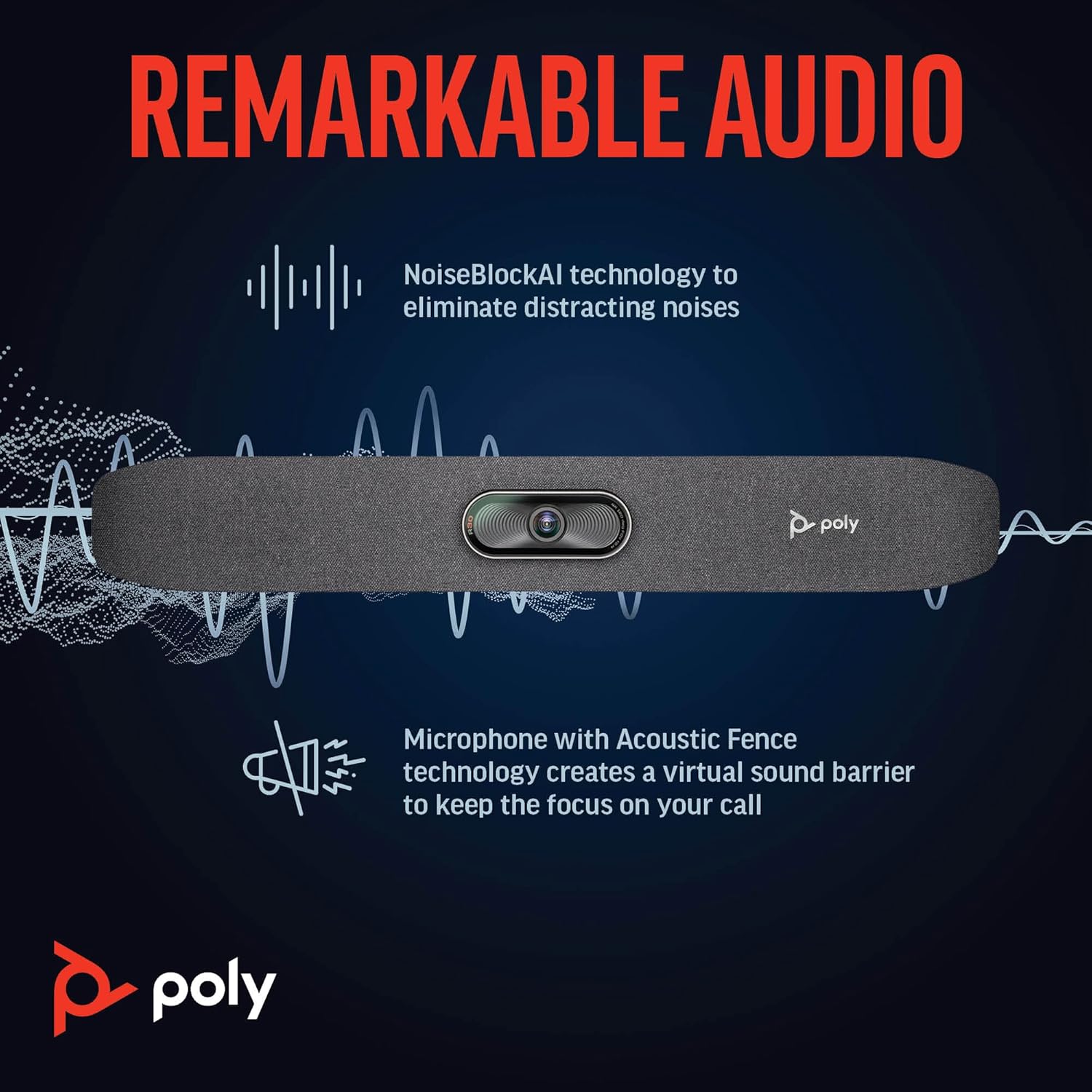 Poly Studio R30 USB Video Bar AP Eng localization