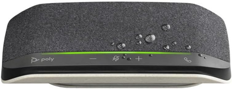 HP Poly Sync 10 USB-A USB-C Speakerphone for Teams Zoom Conference Calls