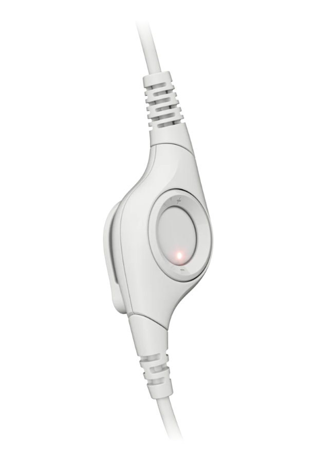 Logitech H390 USB Headset (White)