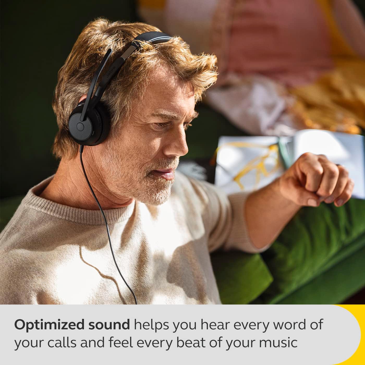 Jabra Evolve2 50 UC USB-A Wired/Bluetooth Mono Headset - with AirComfort Technology
