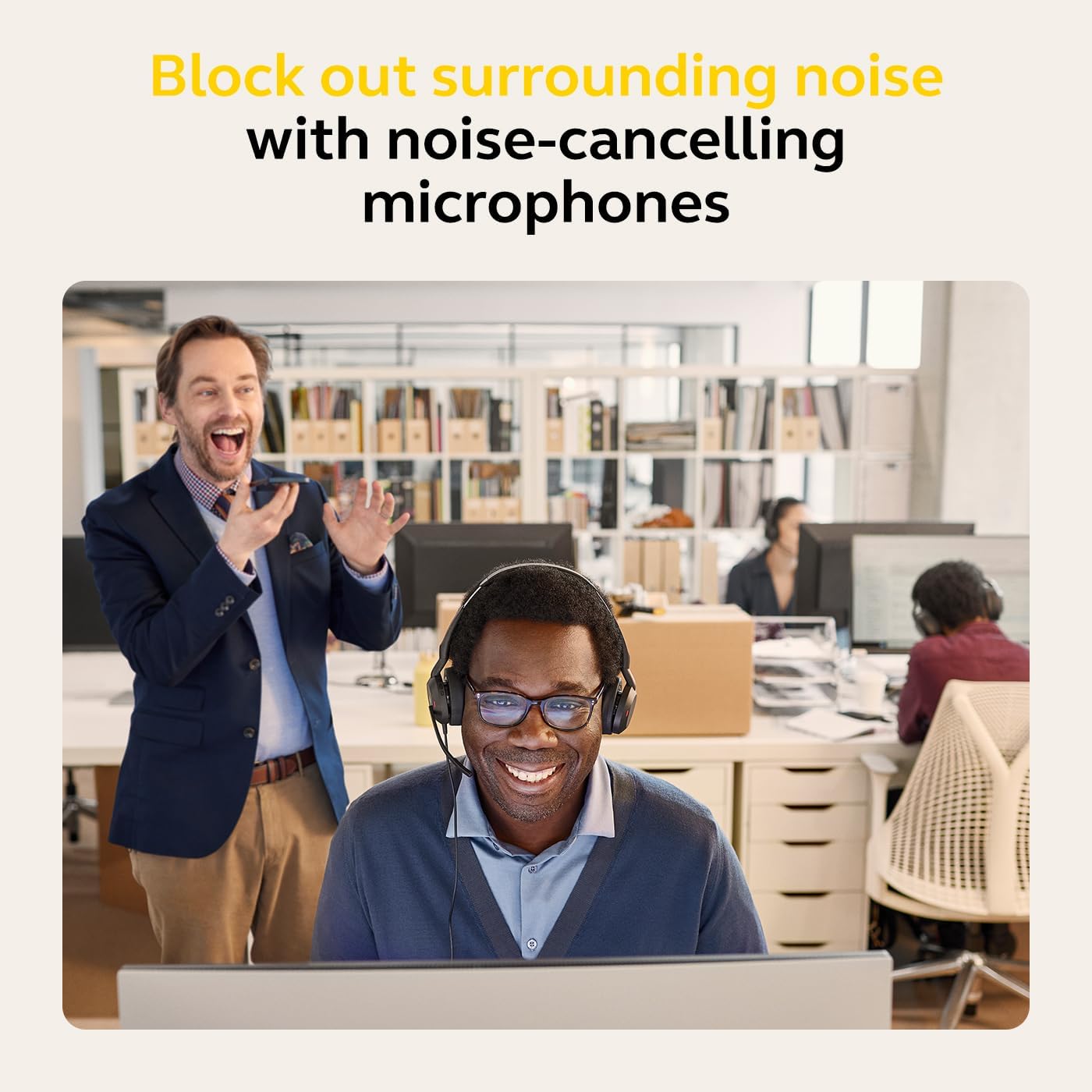 Jabra Evolve2 50 UC USB-A or USB-C/A Wired/Bluetooth Stereo Headset - with AirComfort Technology