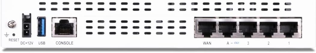 FORTINET FortiGate-40F Firewall Appliance - 5 Gigabit Ethernet RJ45 Ports, Ideal for Small Businesses with FC-10-0040F-950-02-12 FortiGate-40F 1 Year Unified Threat Protection