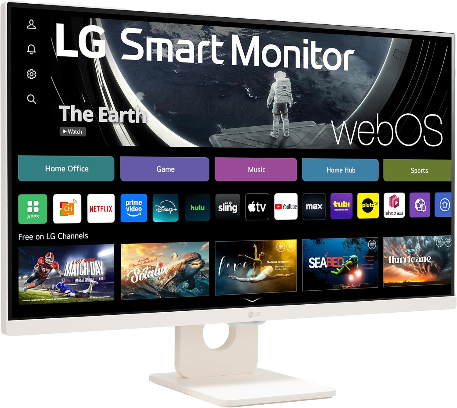 LG 27U511SA-W  27'' Full HD IPS MyView Smart Monitor with webOS