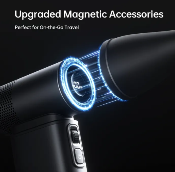Jisulife Handheld Fan Ultra2 25-hour Long-lasting Strong Wind 9000mAh Rechargeable 5 in 1 Mini Fans 100 Speeds Flashlight Power bank Air Pump Outdoor Camping 18W Fast Charging