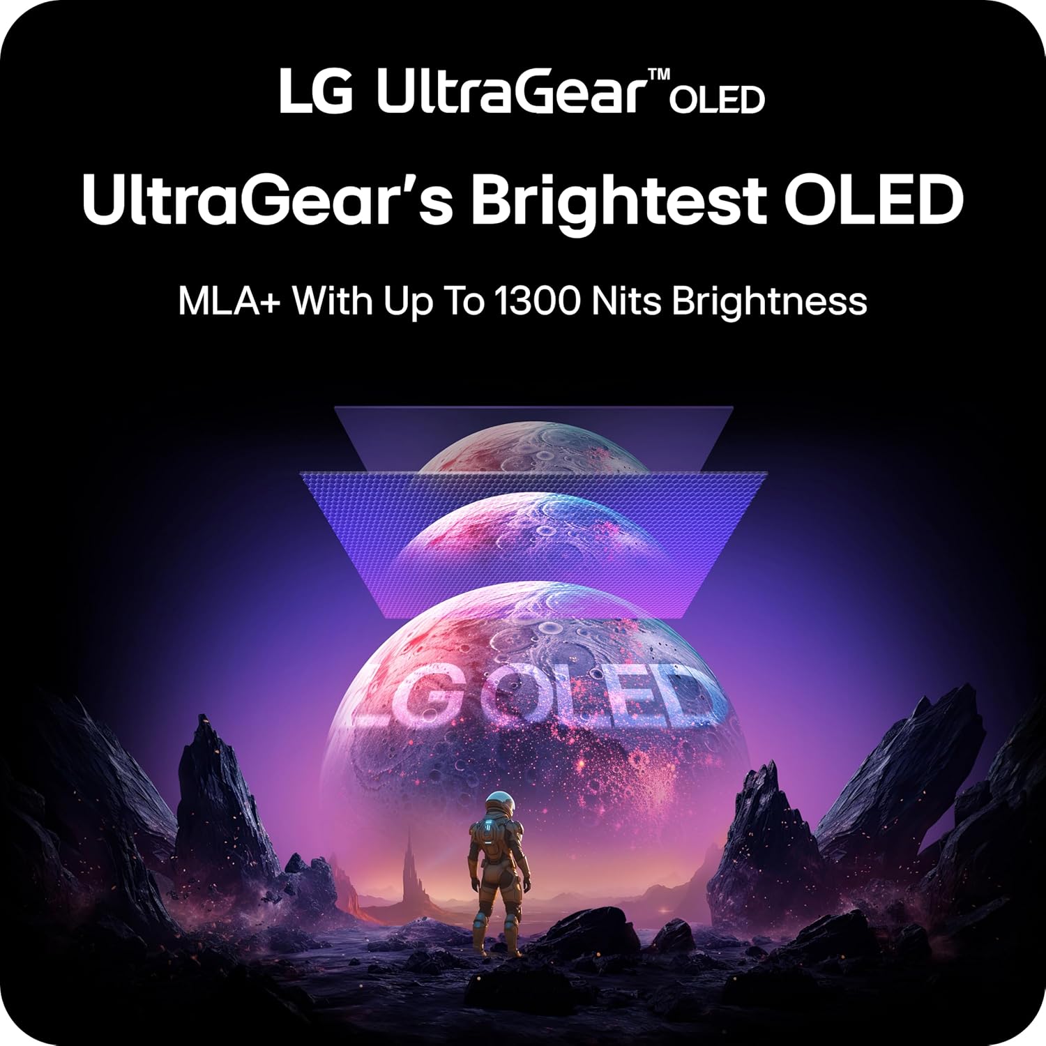 LG 27GX790A-B 27" UltraGear OLED Gaming Monitor QHD 1440p 480Hz, 0.03ms, DisplayPort 2.1, True Black 400, NVIDIA G-Sync, AMD FreeSync Premium Pro, HDMI, USB, Tilt/Height/Swivel/Pivot Stand, Black