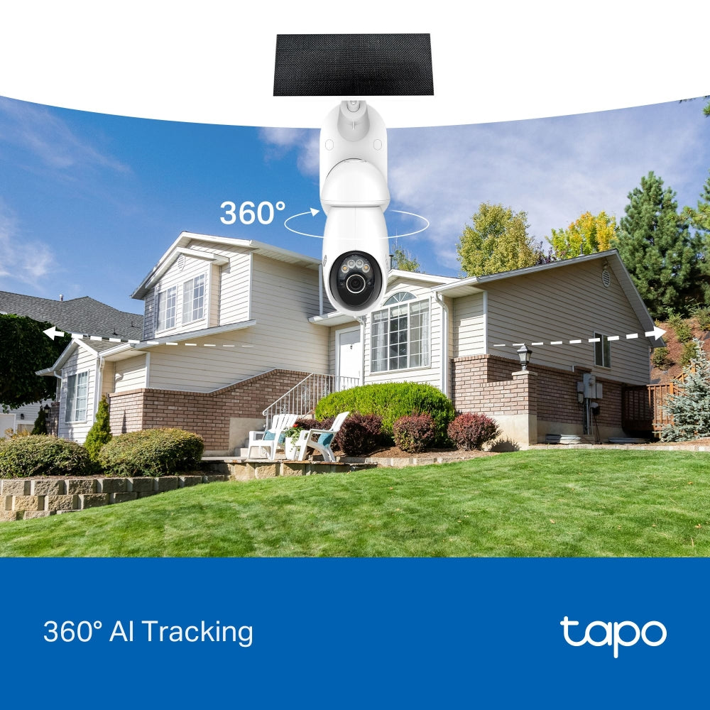 TP-Link Tapo C660 Kit Solar-Powered Pan/Tilt Security Camera Kit
