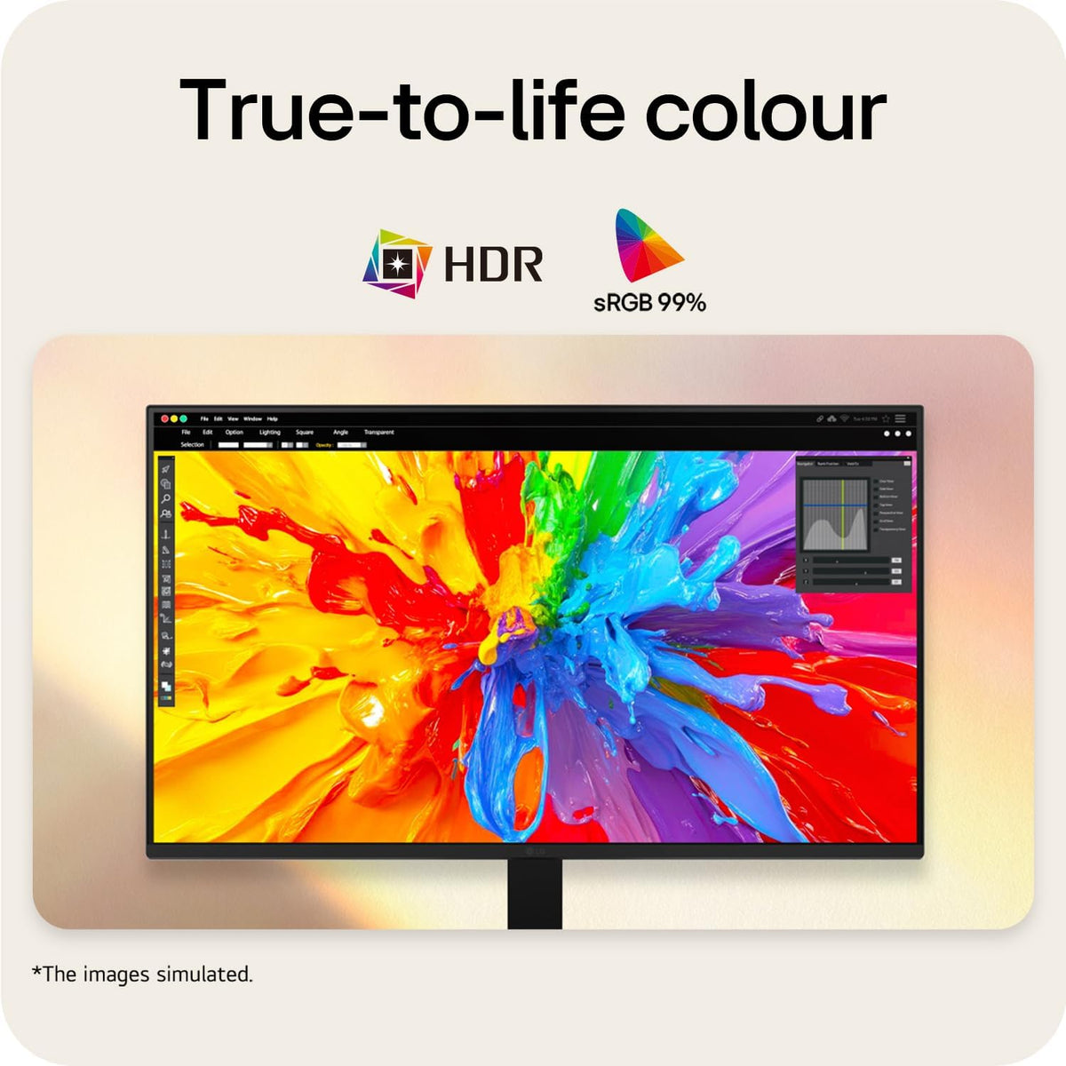 LG 27U411B-B 27" FHD 144Hz IPS Desktop display | sRGB 99%, HDR10, 1ms MBR 5ms GtG, AMD FreeSync, Tilt adjustment, HDMI, D-Sub, Black