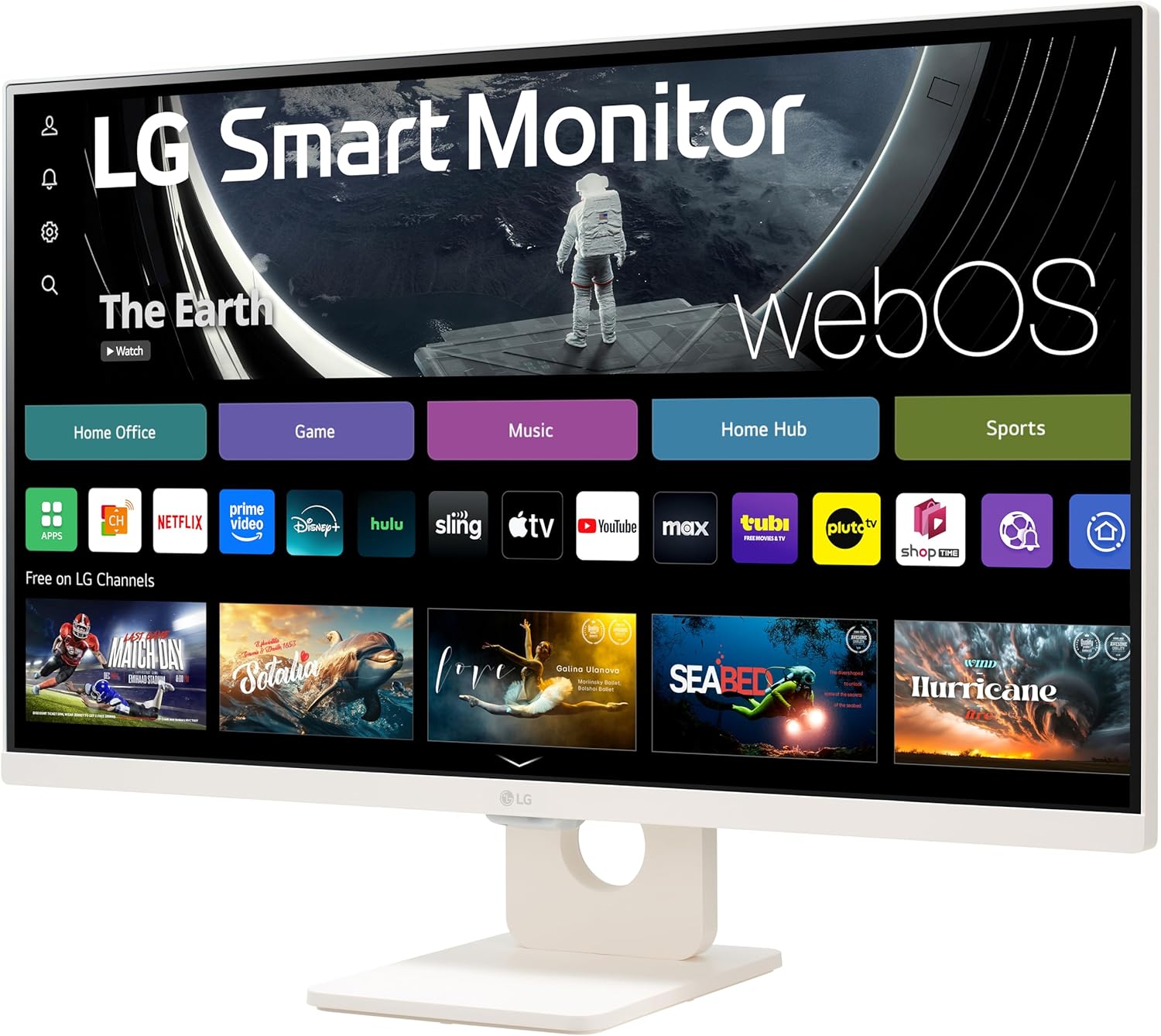 LG 27U511SA-W  27'' Full HD IPS MyView Smart Monitor with webOS