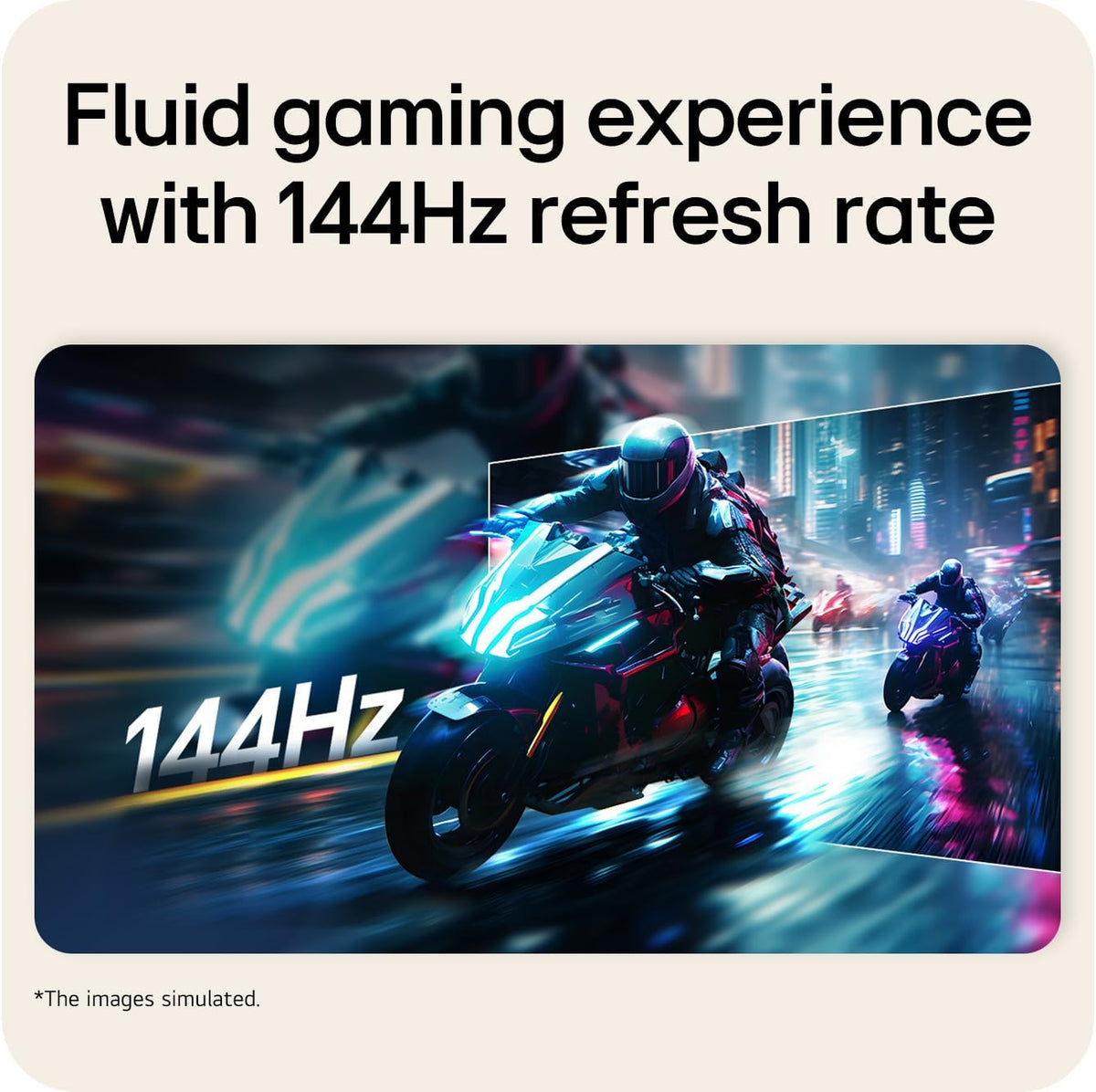 LG 27U411B-B 27" FHD 144Hz IPS Desktop display | sRGB 99%, HDR10, 1ms MBR 5ms GtG, AMD FreeSync, Tilt adjustment, HDMI, D-Sub, Black