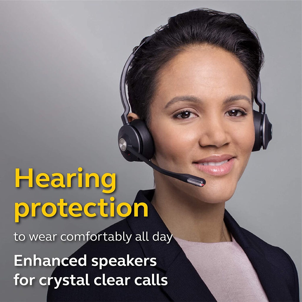 Jabra Engage 65 Stereo Wireless Noise Cancelling Headset With Charging Base (PH DECT Version)