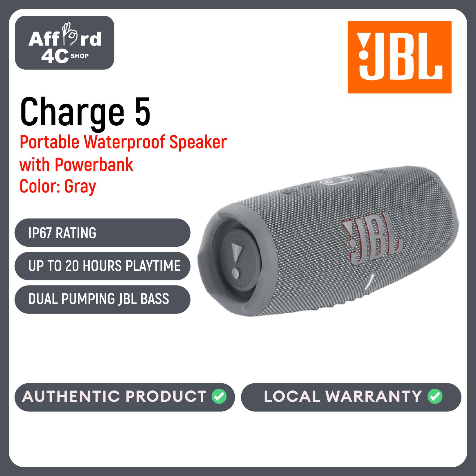 JBL Charge 5 Portable Waterproof Speaker