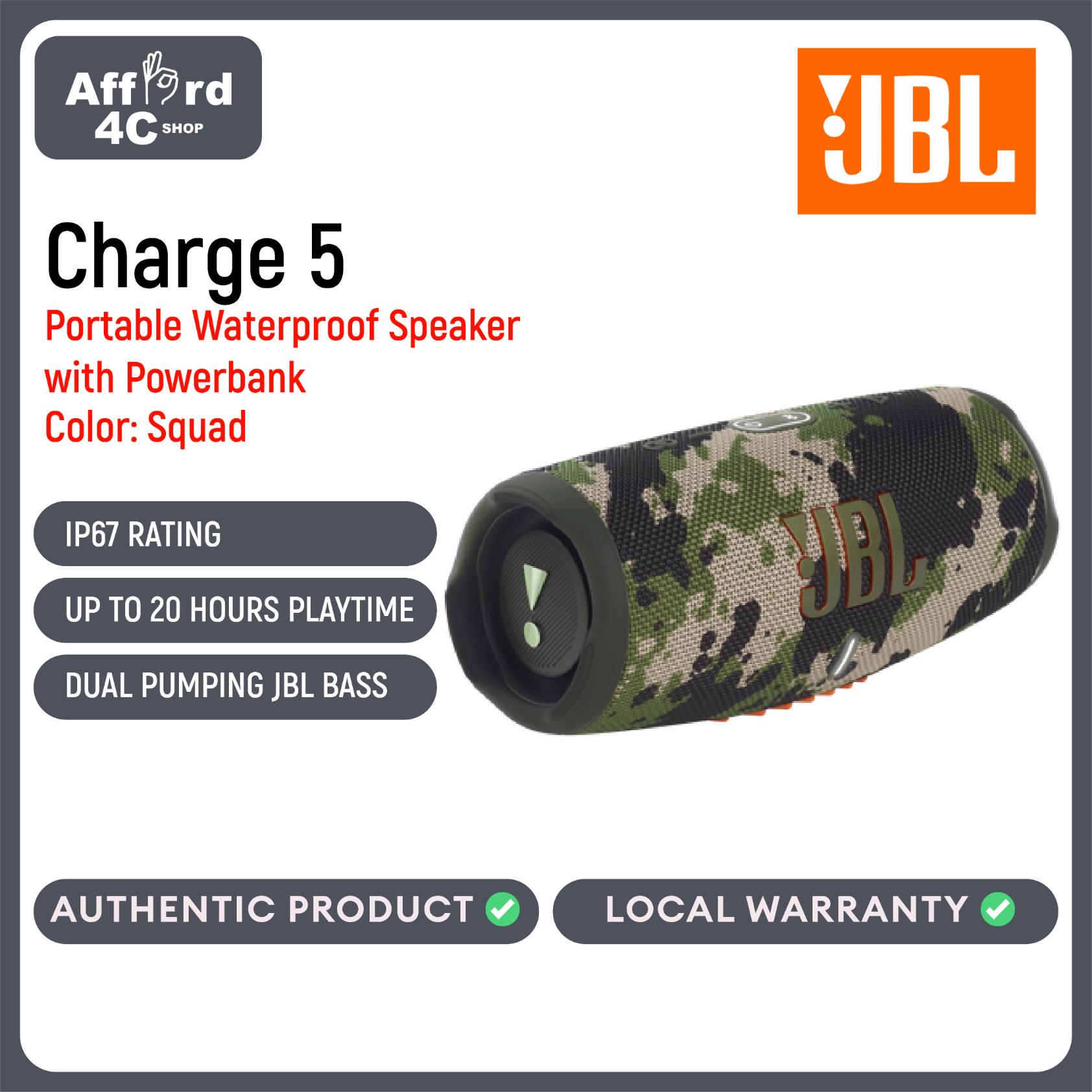 JBL Charge 5 Portable Waterproof Speaker