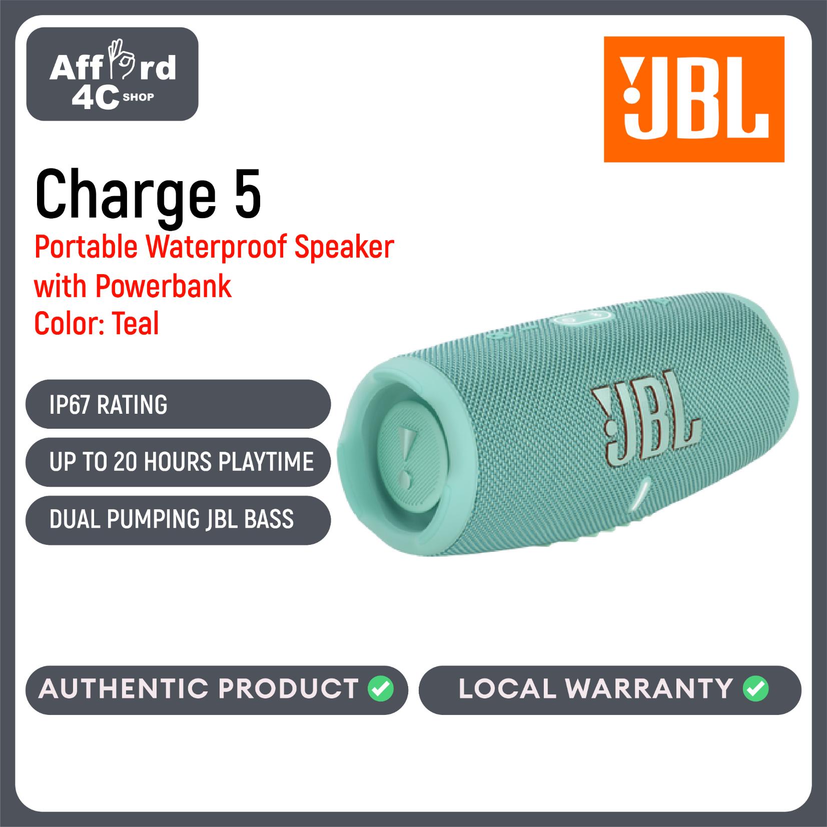 JBL Charge 5 Portable Waterproof Speaker