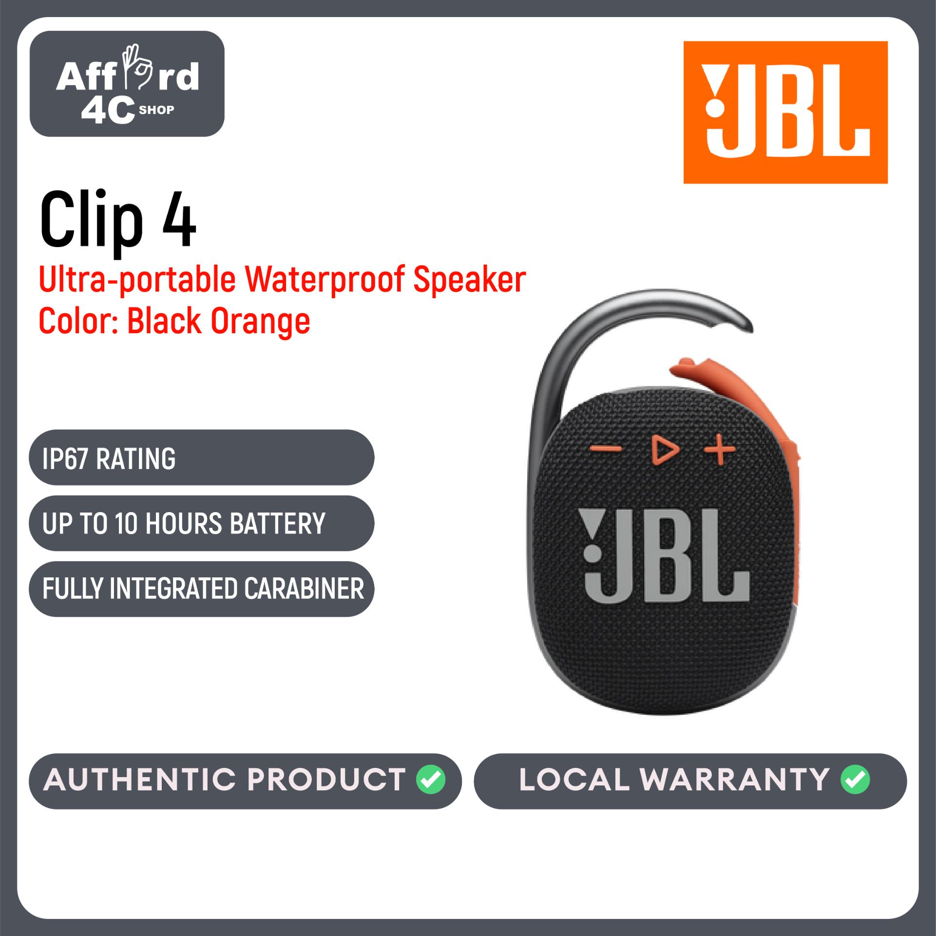 JBL Clip 4 Ultra-portable Waterproof Speaker